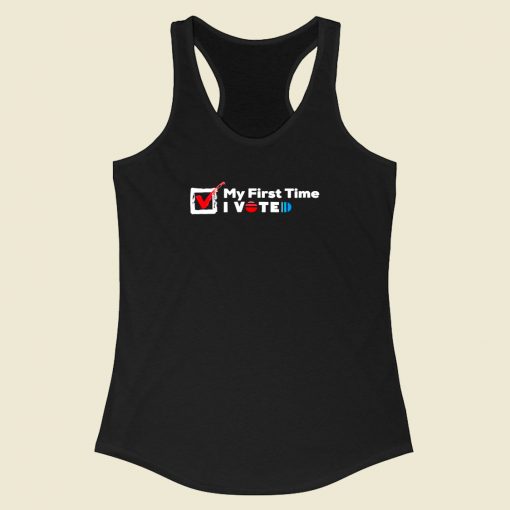 My First Time Racerback Tank Top Style