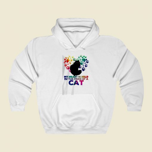 My Heart Is Held By The Paws Of A Cat Street Hoodie Style