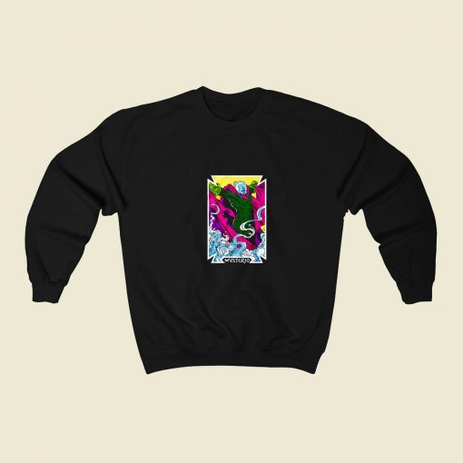 Mysterio Card 80s Fashionable Sweatshirt