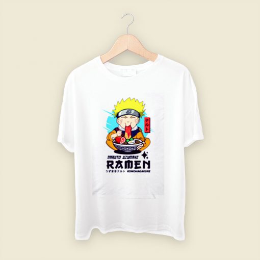 Naruto Ichiraku Ramen Food Men T Shirt Style