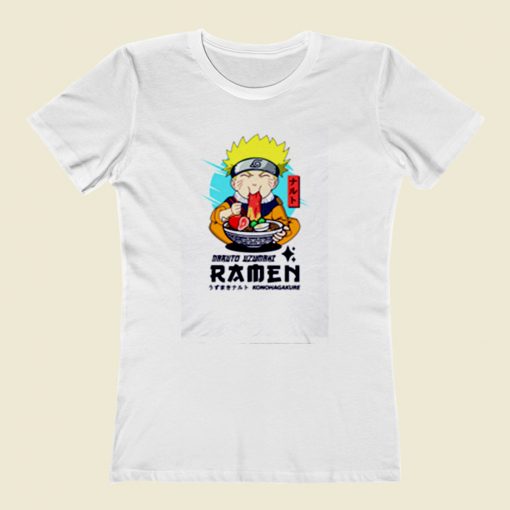 Naruto Ichiraku Ramen Food Women T Shirt Style