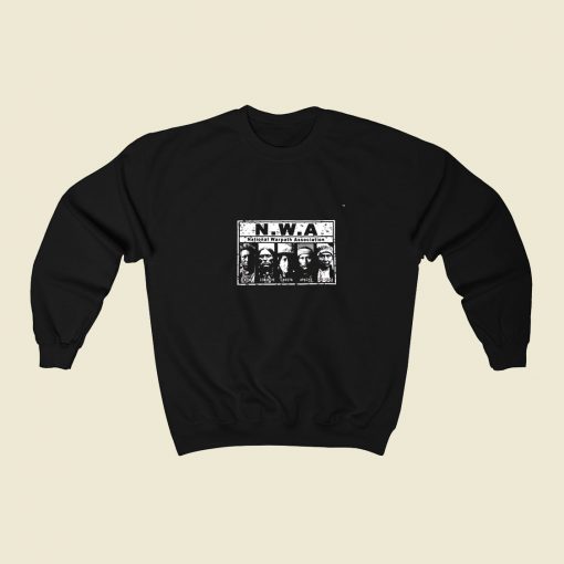 Native Warpath Association Nwa 80s Fashionable Sweatshirt