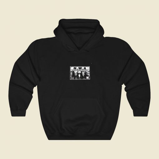 Native Warpath Association Nwa 80s Hoodie Fashion