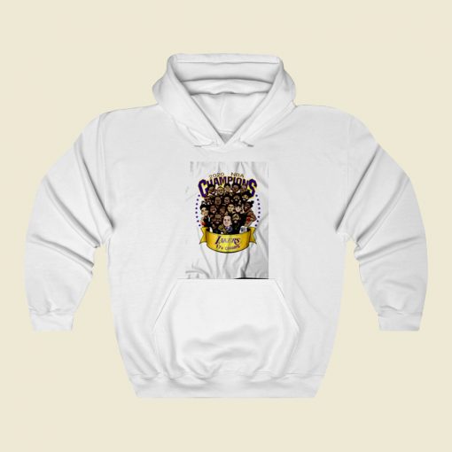 Nba Lakers Championship Street Hoodie Style