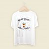 Never Too Cold For Iced Coffee Men T Shirt Style