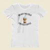 Never Too Cold For Iced Coffee Women T Shirt Style