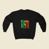 New Orleans Jazz 80s Fashionable Sweatshirt