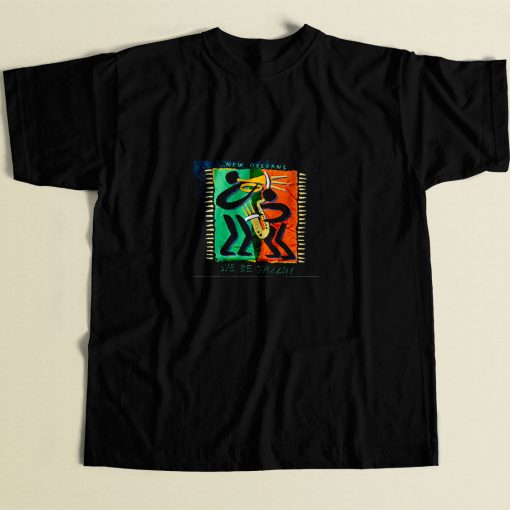 New Orleans Jazz 80s Men T Shirt