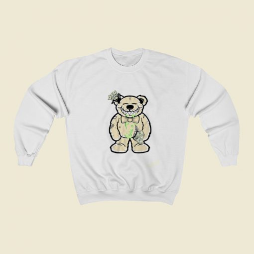 New Tattered Teddy Unisex Christmas Sweatshirt Style