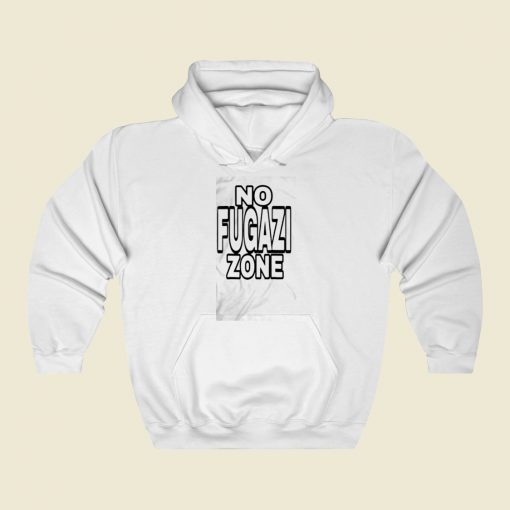 No Fugazi Zone Street Hoodie Style