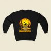 Not All Witches Pumpkins 80s Fashionable Sweatshirt