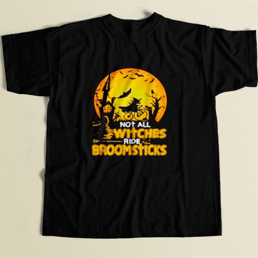 Not All Witches Pumpkins 80s Men T Shirt