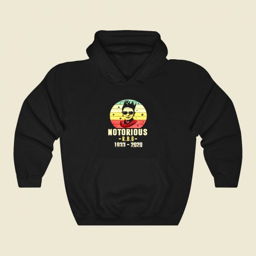 Notorious Rbg Rip 80s Hoodie Fashion