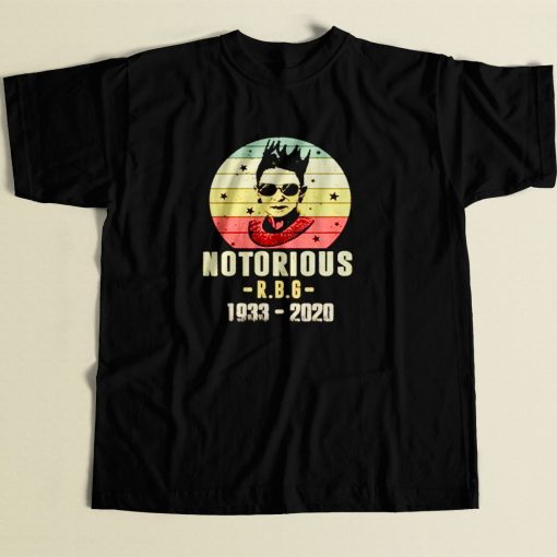 Notorious Rbg Rip 80s Men T Shirt