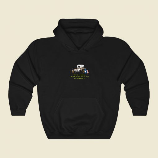 Oregon Trail Dysentery V2 80s Hoodie Fashion