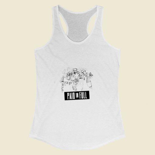 Paid In Full Women Racerback Tank Top