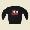 Papa Claus 80s Fashionable Sweatshirt