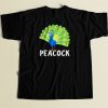 Peacock 80s Men T Shirt