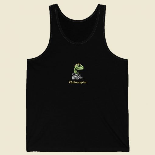 Philosoraptor Men Tank Top