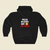 Pizza Delivery 80s Hoodie Fashion