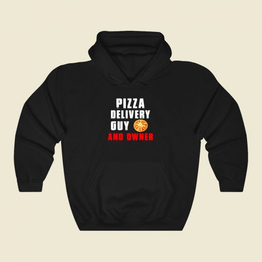 Pizza Delivery 80s Hoodie Fashion