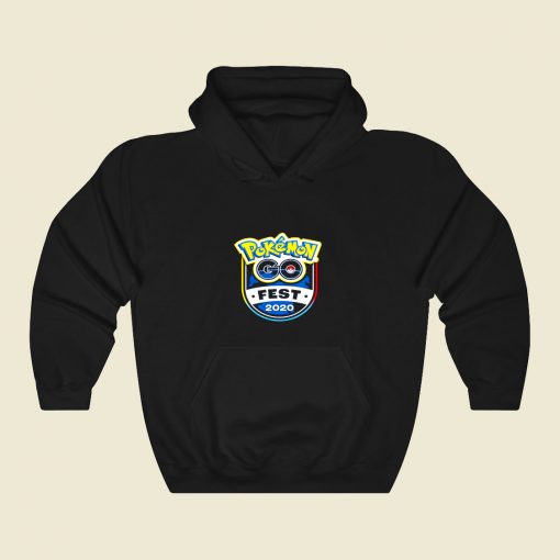 Pokemon Go Fest 80s Hoodie Fashion