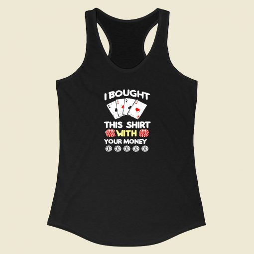 Poker Racerback Tank Top Style