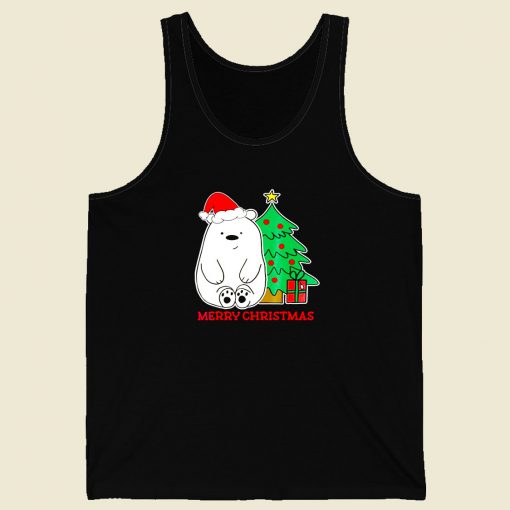 Polar Bear Christmas Men Tank Top