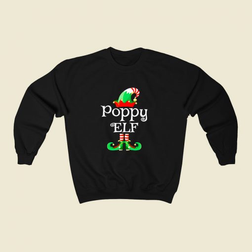 Poppy Elf 80s Fashionable Sweatshirt