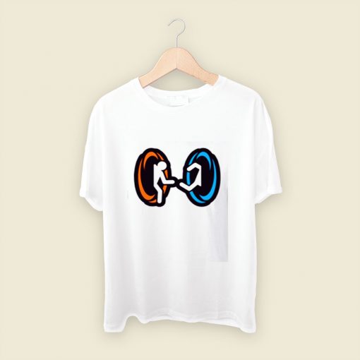 Portal Couple Men T Shirt Style