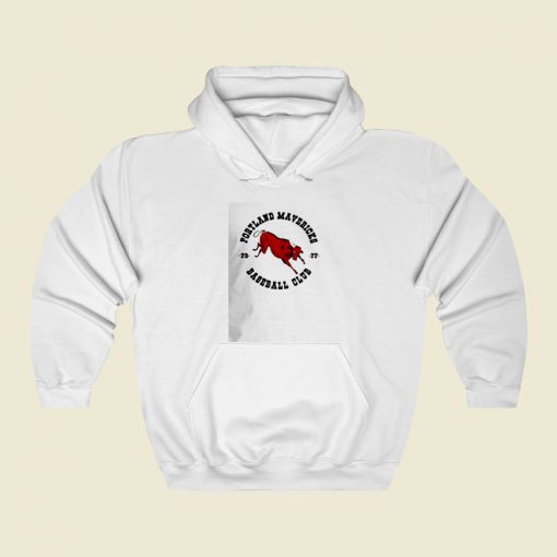 Portland Mavericks Baseball Club Street Hoodie Style