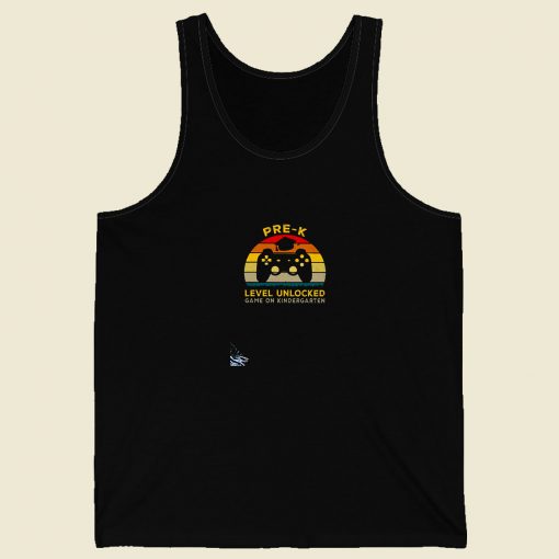 Pre K Level Unlocked Game On Kindergarten Men Tank Top