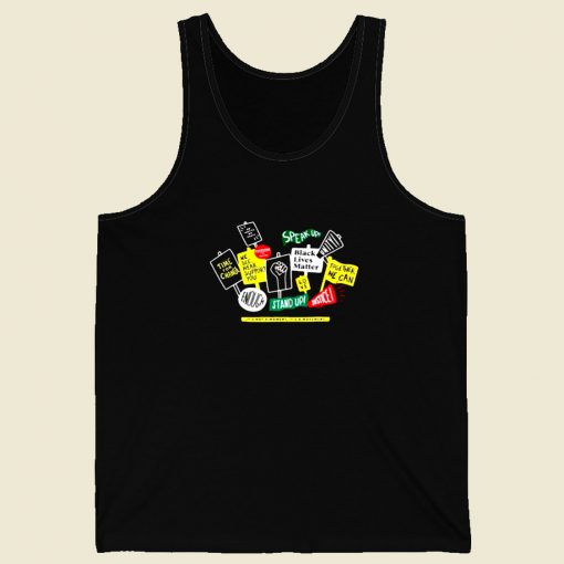 Pretty Starbucks Blm Men Tank Top