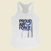 Proud Air Force Brother Women Racerback Tank Top