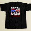 Proud Emt Grandma 80s Men T Shirt