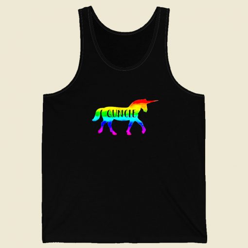 Proud Guncle Unicorn Men Tank Top