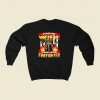 Proud Wife Of A Firefighter 80s Fashionable Sweatshirt