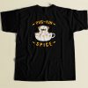 Pugkin Spice Pug 80s Men T Shirt