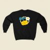 Pumpkin 4th Birthday 80s Fashionable Sweatshirt