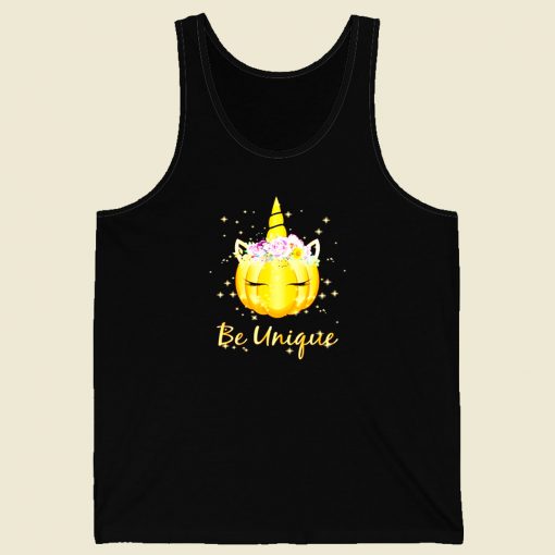 Pumpkin Be Unique Men Tank Top