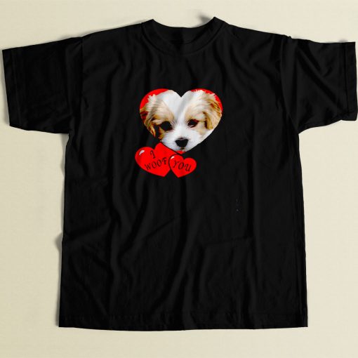 Puppy 80s Men T Shirt