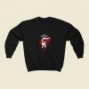 Queen Of Hell 80s Fashionable Sweatshirt