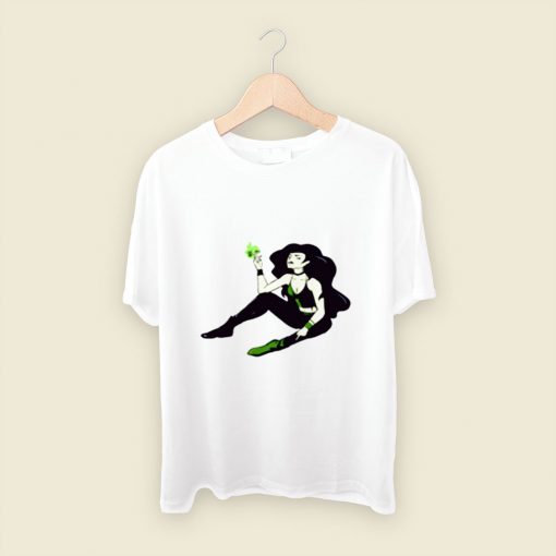 Queen Of Kick You In The Face Baddass Vibes Shego Men T Shirt Style