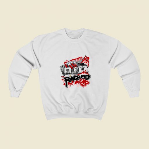 Racked Up Unisex Christmas Sweatshirt Style