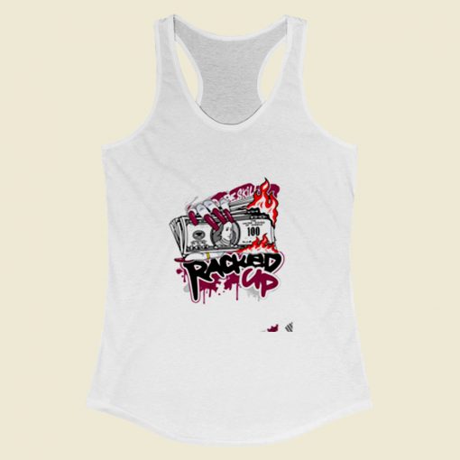 Racked Up Women Racerback Tank Top