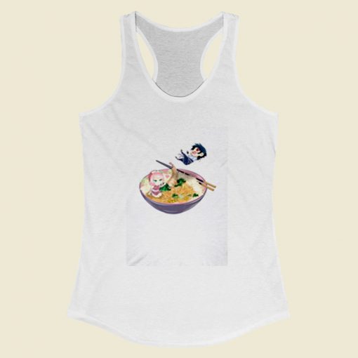 Ramen Ninjas Women Racerback Tank Top