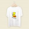 Real World Suck Bart Smoking Quotes Men T Shirt Style