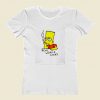 Real World Suck Bart Smoking Quotes Women T Shirt Style