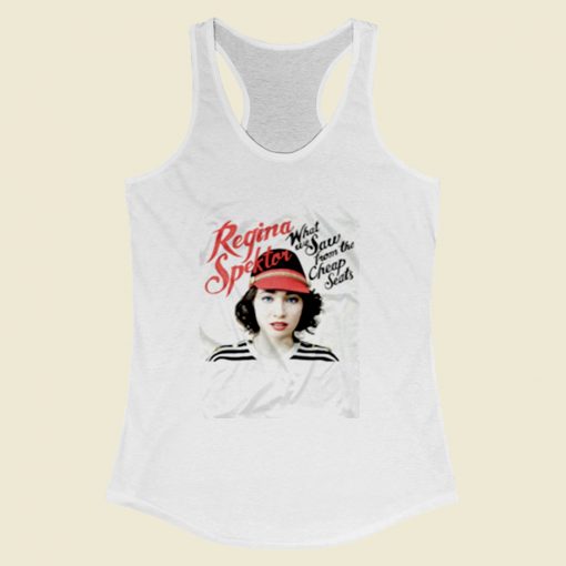 Regina Spektor Women Racerback Tank Top