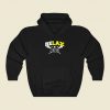 Relax Bro 80s Hoodie Fashion